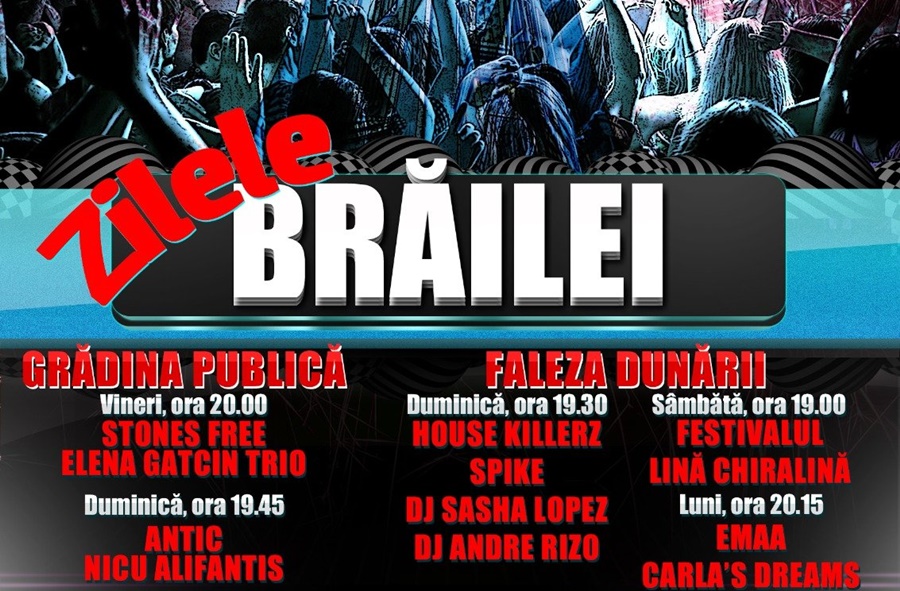 Zilele Municipiului Brăila | Primarul Dragomir: „Vă garantăm distracție la maxim, «fără&nbsp;restricții»!”