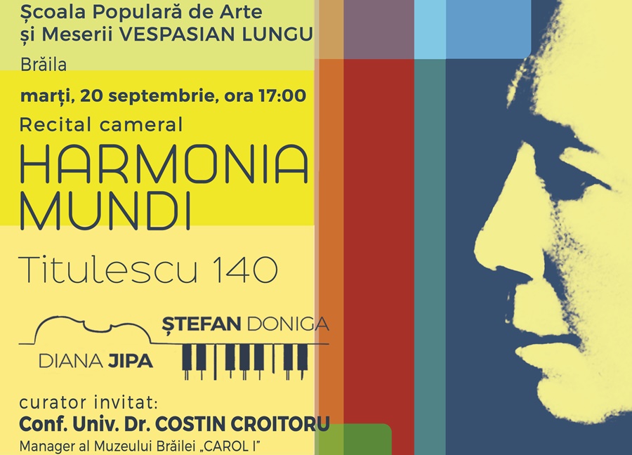 Turneul național „Harmonia Mundi” va poposi și la&nbsp;Brăila