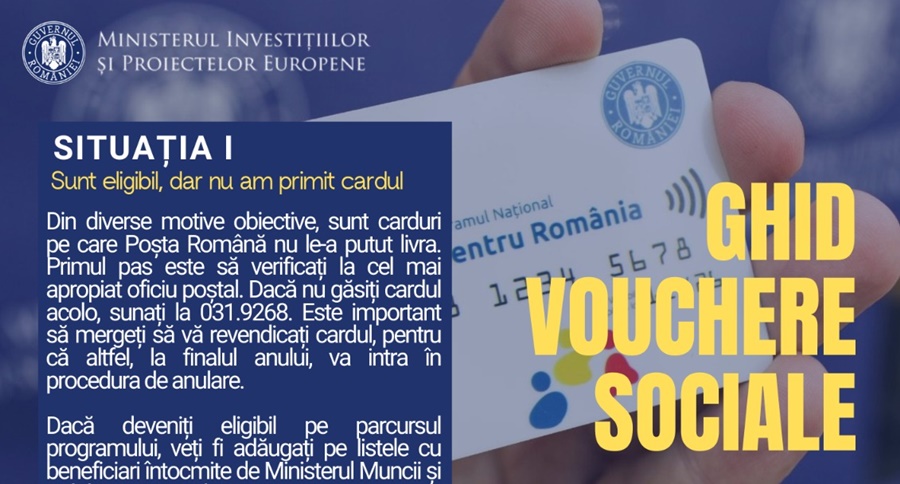 Recomandări ale secretarului de stat Florin Dobrescu pentru brăilenii care nu au primit cardurile sociale emise în baza Programului social „Sprijin pentru&nbsp;România”