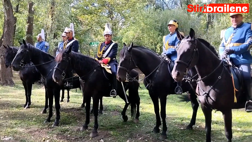 Cavaleria Jandarmeriei defilează în premieră la Brăila, de Ziua Națională a&nbsp;României