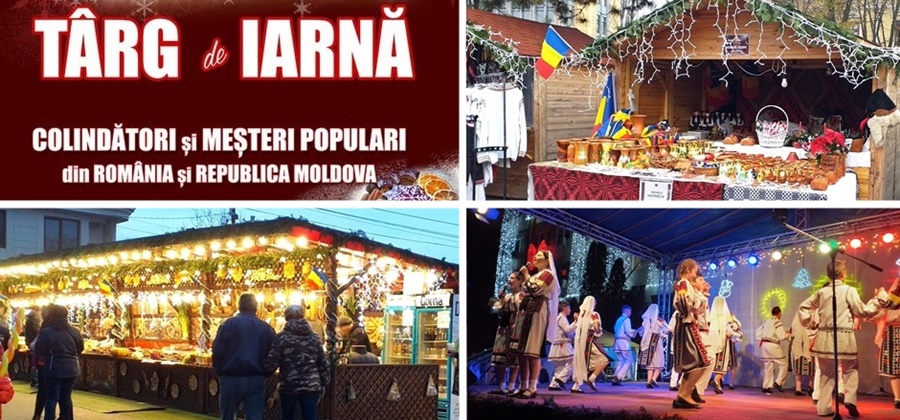 Află programul “Târgului de Iarnă” | Iluminat magnific de sărbători, 400 de colindători, parade spectaculoase și multă voie bună! | Primarul Dragomir: “Aceste evenimente se organizează cu implicarea unor oameni extraordinari!”