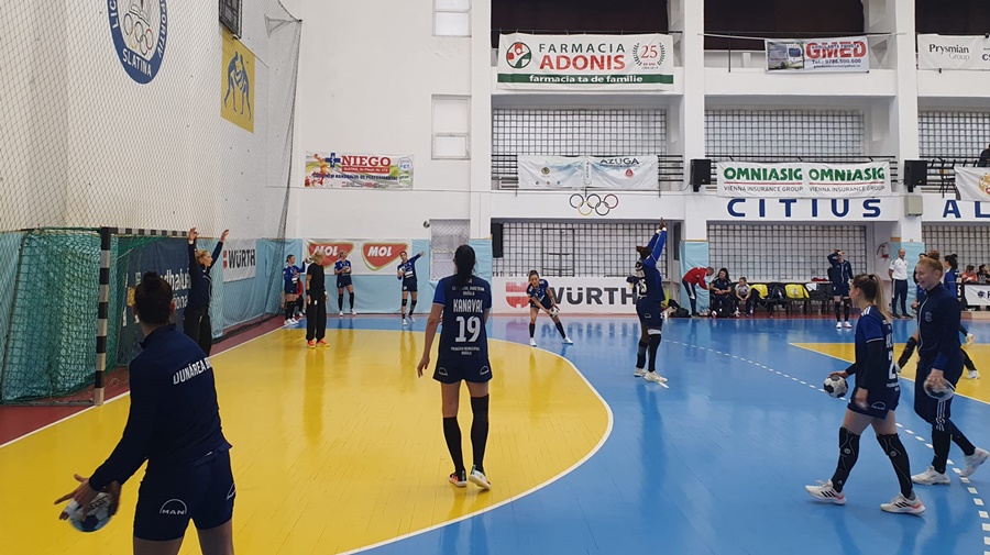 Victorie categorică pentru panterele de la HC Dunărea | CSM Slatina – Dunărea Brăila, 21 –&nbsp;28