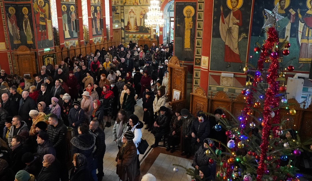 Sărbătoarea hramului Catedralei “Naşterea Domnului”, din Brăila, prilej de mare înălțare&nbsp;duhovnicească