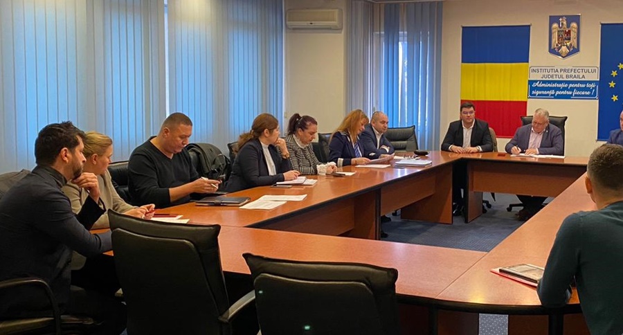 Ședință de analiză a modului în care a fost asigurată protecția unităților de învățământ preuniversitar în perioada septembrie – decembrie&nbsp;2022