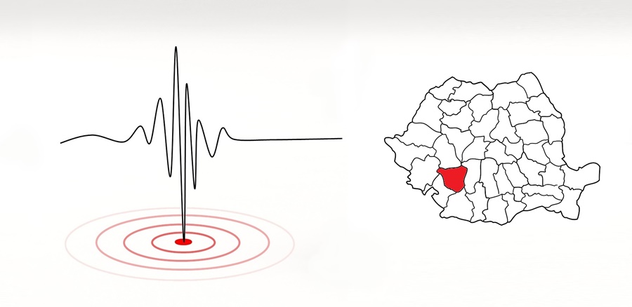 Cutremur semnificativ, cu magnitudinea ML 5.2, s-a produs astăzi în&nbsp;Oltenia