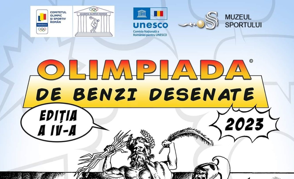 Se fac înscrieri la “Olimpiada de Benzi Desenate”, concurs național de promovare a tinerelor talente din mediul de învățământ primar, gimnazial și&nbsp;liceal!