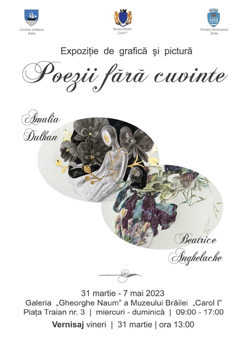 Vernisajul expoziției de grafică și pictură “Poezii fără&nbsp;cuvinte”