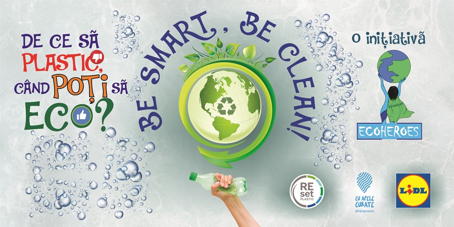 “Be smart, be clean!”, proiect desfășurat la Brăila de Grupul de inițiativă locală Eco Heroes&nbsp;Brăila