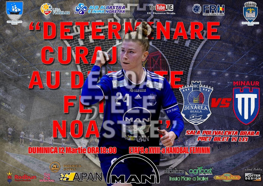 Dunărea Brăila – CS Minaur Baia-Mare, meci important la Polivalentă | Adrian Manole: “Brăila mai are multe de spus sezonul&nbsp;acesta”
