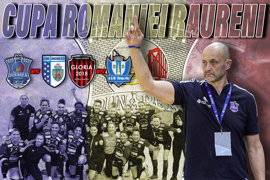 Dunărea Brăila va juca cu CSM București în semifinala Cupei României Râureni – Final&nbsp;4
