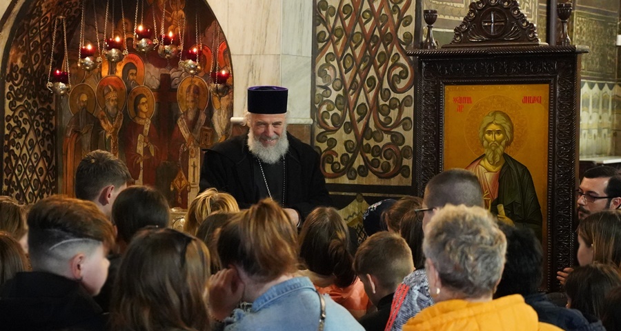 Vizită de suflet la Centrul eparhial din Galați, din cadrul programului “Şcoala&nbsp;altfel”