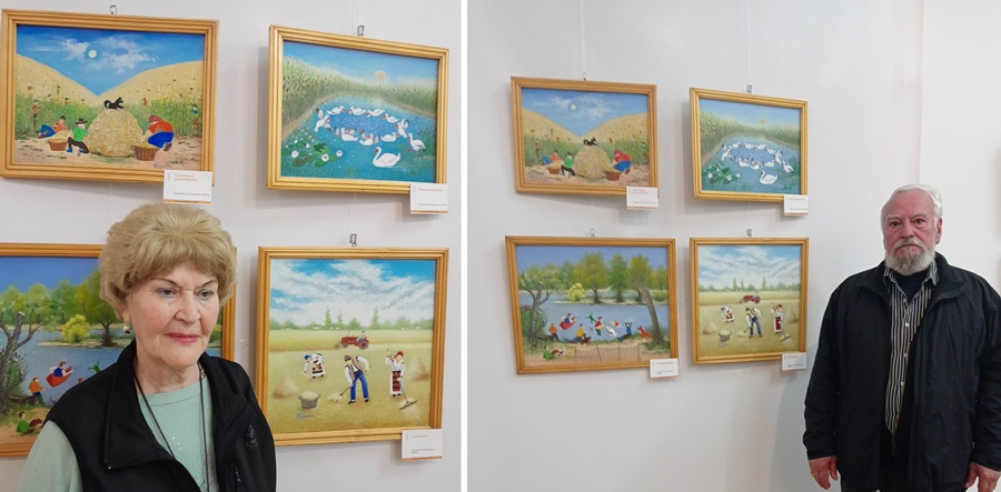 Prezențe brăilene pe simezele Expoziției Naționale de Artă Naivă “Saloanele Moldovei”