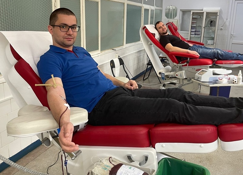 Tinerii liberali brăileni s-au alăturat campaniei de donare de sânge “Din inimă, pentru&nbsp;România”