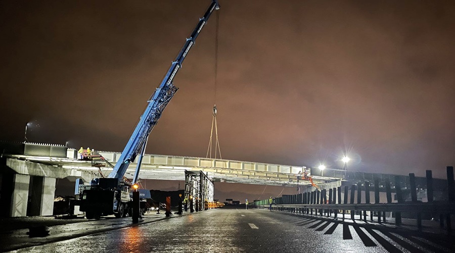 Se închide circulația pe aproximativ 4 km. din A2, sensul București – Constanța, pentru două&nbsp;nopți!