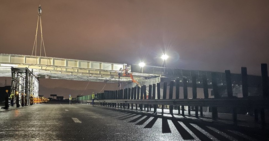 UPDATE | S-a închis circulația pe aproximativ 4 km din A2, sensul Constanța – București, pentru două&nbsp;nopți!