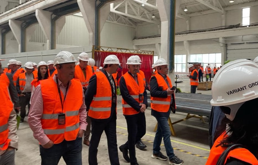 Secretarul de stat Sorin Moise: “La Târgu Jiu s-a deschis, astăzi, prima fabrică de echipamente de irigare din&nbsp;țară!”