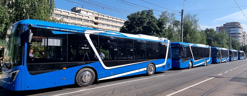 Autobuze electrice noi, la Brăila! | Primarul Dragomir: “Până la finalul anului, vor mai ajunge încă 11 autobuze electrice&nbsp;noi!”