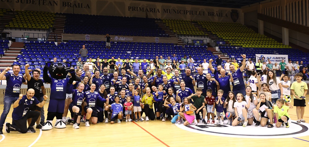 Victorie pentru Dunărea Brăila în Etapa I a Ligii Florilor | Elena Șerban: “Sperăm să o ținem tot&nbsp;așa”