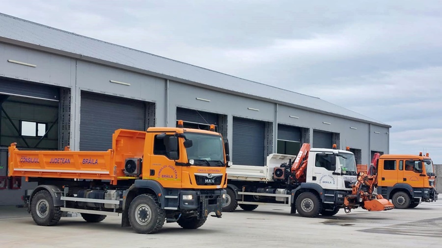 Serviciul Lucrări și Întreținere are sediu nou la Ianca | Intervenții mai rapide pentru întreținerea drumurilor administrate de CJ&nbsp;Brăila