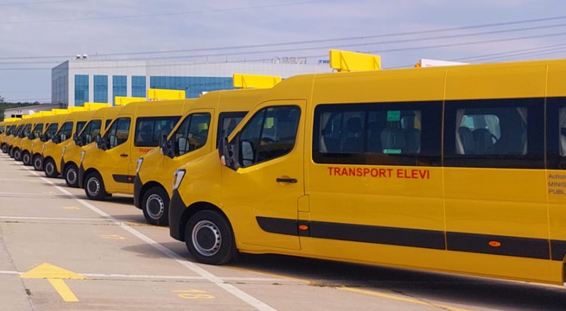 33 de microbuze electrice vor fi achiziționate pentru transportul elevilor din mediul&nbsp;rural