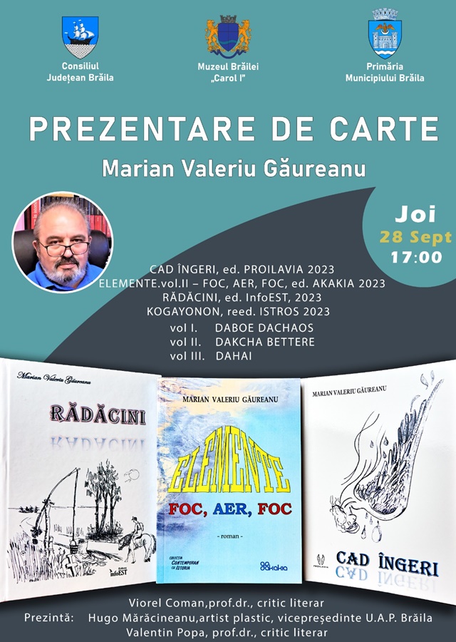 Prezentare de carte la Muzeul Brăilei “Carol&nbsp;I”