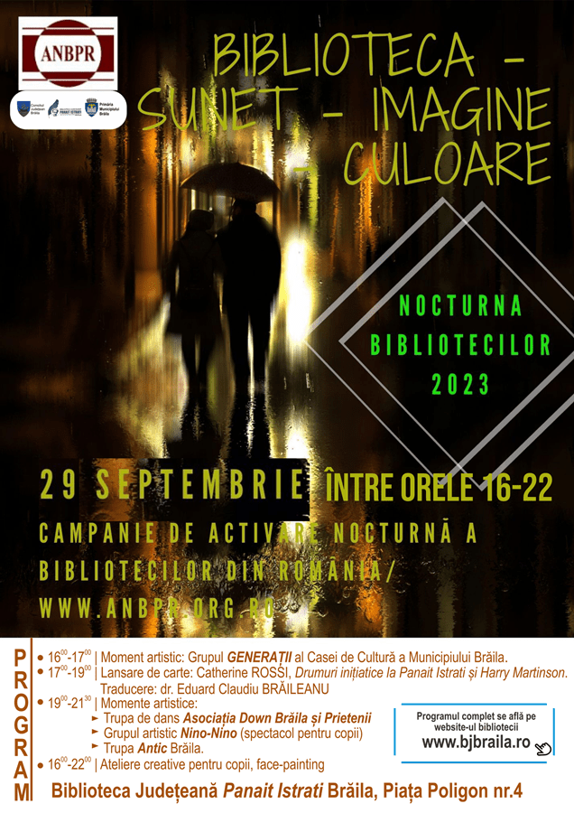 “Nocturna Bibliotecilor”, ediția a XIV-a | Manifestări culturale şi activități atractive pentru toate&nbsp;vârstele!