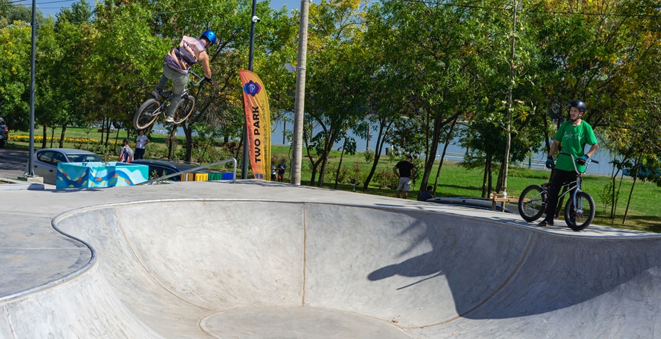 Peste 200 de brăileni prezenți la deschiderea skatepark “Faleza&nbsp;Dunării”
