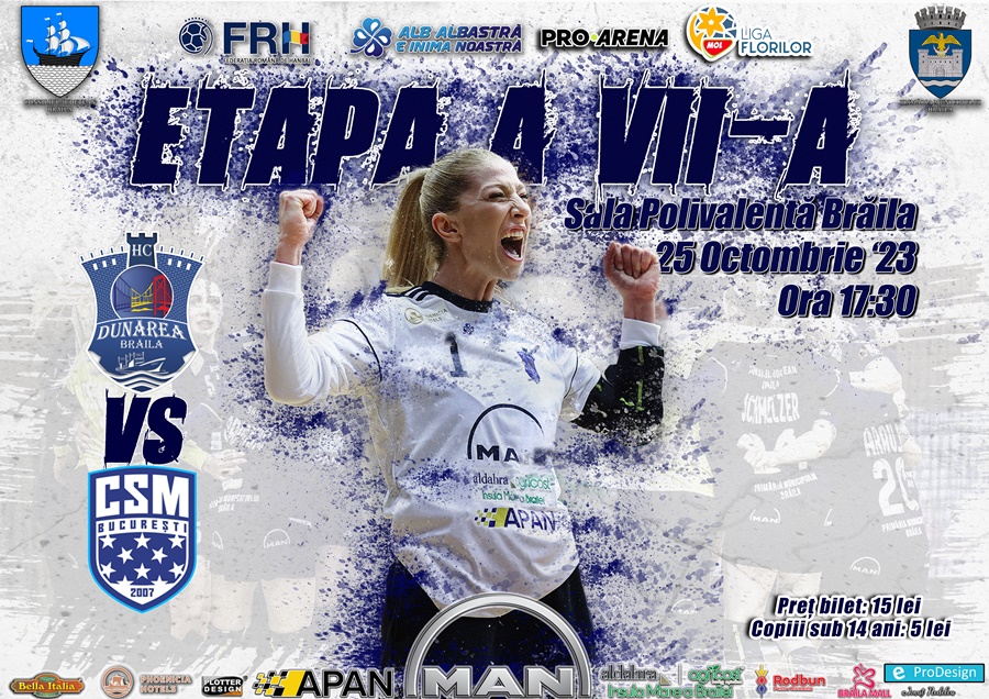 Dunărea Brăila vs. CSM București | Adrian Manole: “Ne așteptăm la o sală plină, la o atmosferă extraordinară atât pe teren cât și în&nbsp;tribune”