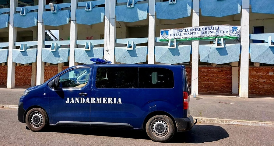 Jandarmii brăileni vor asigura măsurile de ordine publică la evenimentele sportive din acest&nbsp;weekend