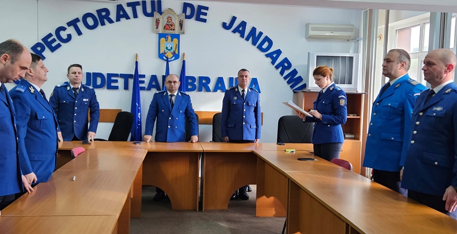 Meritul se răsplătește! Avansări în grad, înainte de termen, la Jandarmeria&nbsp;Brăila