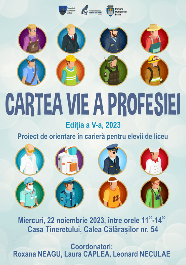 Liceenii brăileni față în față cu viitorul, în cadrul evenimentului “Cartea vie a&nbsp;profesiei”