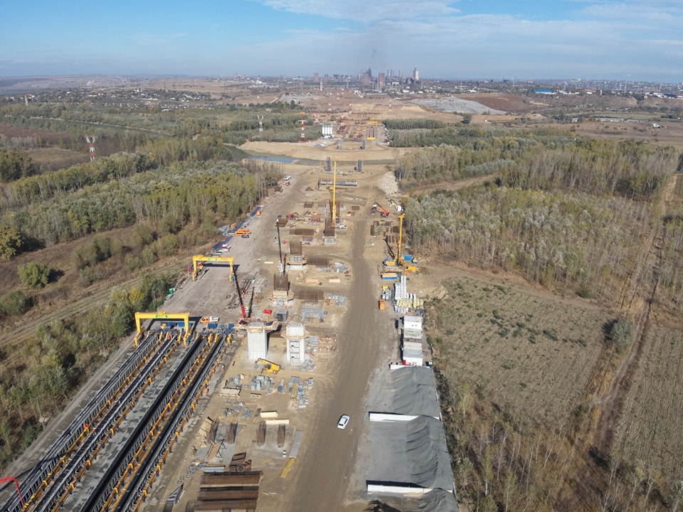 Drumul expres Brăila – Galați a ajuns la un stadiu fizic de construcție de aproximativ&nbsp;78%!