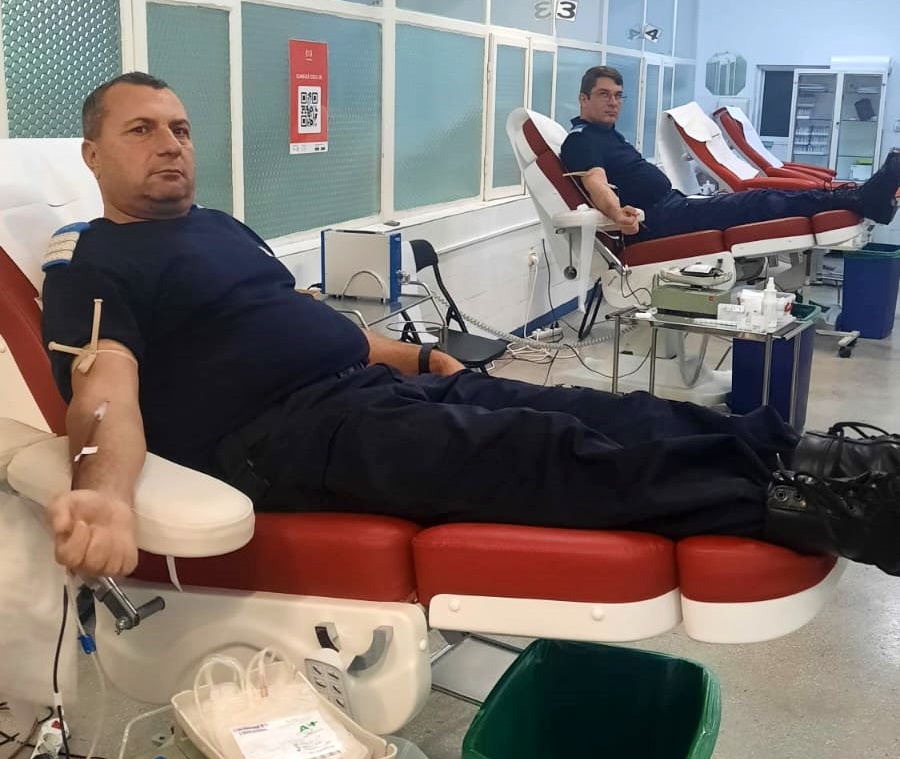 Alături de oamenii suferinzi | Campanie de donare de sânge la Jandarmeria&nbsp;Brăila