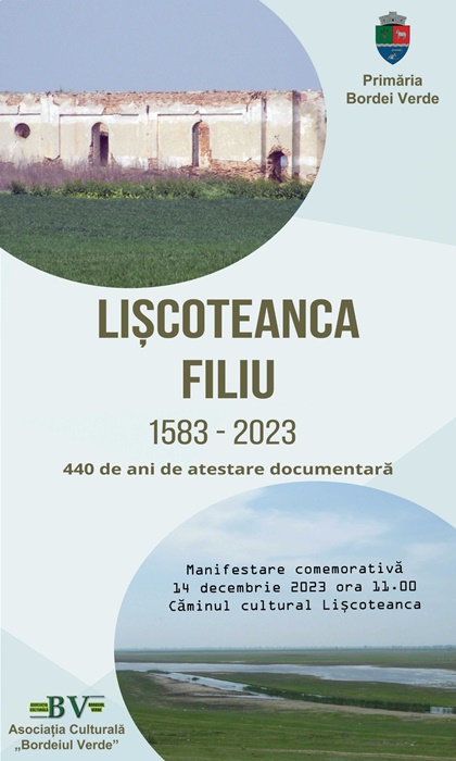 Manifestare comemorativă | 440 de ani de atestare documentară a satelor Lișcoteanca și&nbsp;Filiu
