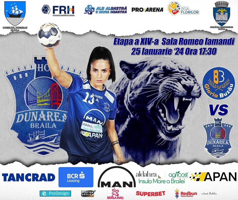 Joi, Dunărea Brăila vs SCM Gloria Buzău, meci contând pentru Etapa a XIV a – Liga Florilor&nbsp;Mol
