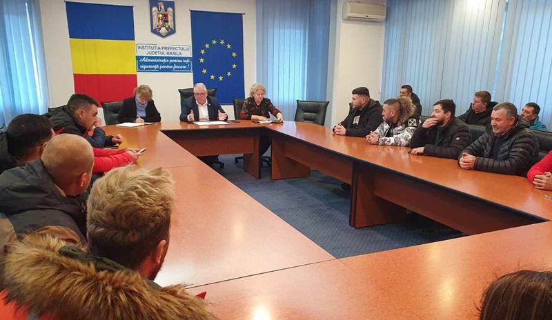 Proteste la Brăila | Prefectul Timofei: “Revendicările protestatarilor nu se rezolvă aici, la Brăila, dar am dat asigurări că voi transmite toate doleanțele dumnealor”