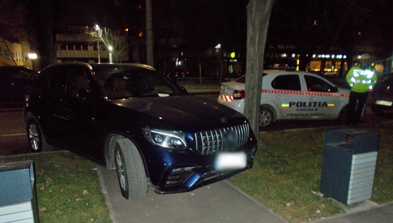 50 de sancțiuni contravenționale aplicate șoferilor care au parcat neregulamentar pe trotuare și spații&nbsp;verzi