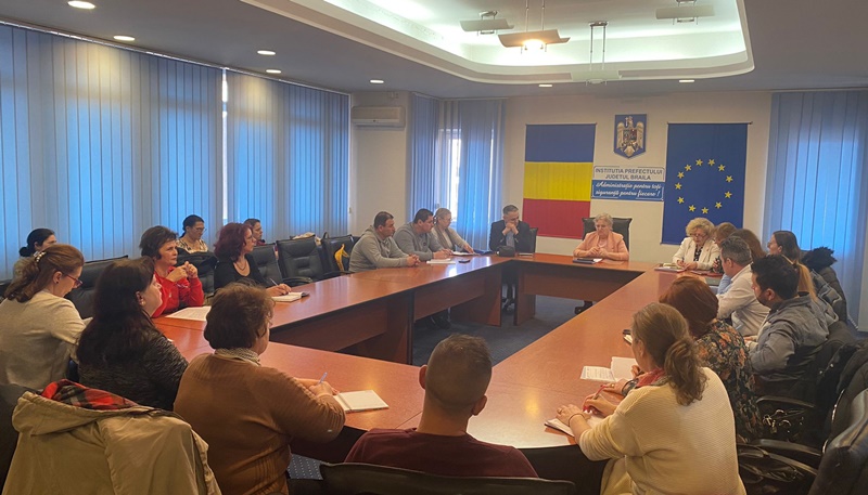 Ședințe lunare în cadrul Instituției Prefectului Județul&nbsp;Brăila