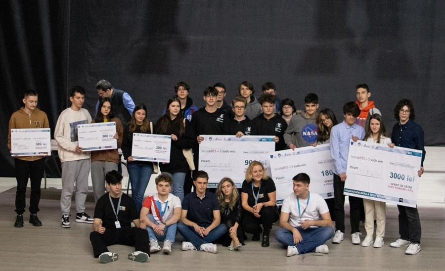 Concursul Brăila Tech Sprint Hackathon, excelență în rândul tinerilor&nbsp;programatori