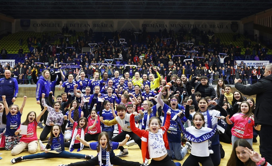 Victorie pentru Dunărea Brăila în meciul cu CS Minaur Baia Mare, scor final 40 –&nbsp;29