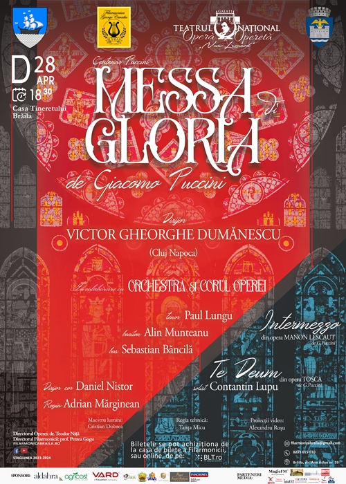 Concert special “Messa di gloria”, omagiu adus marelui compozitor Giaccomo&nbsp;Puccini