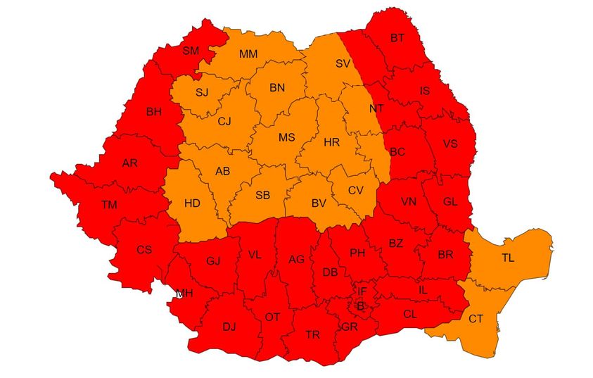 Caniculă în următoarele zile. Atenție la recomandările ISU Dunărea&nbsp;Brăila!