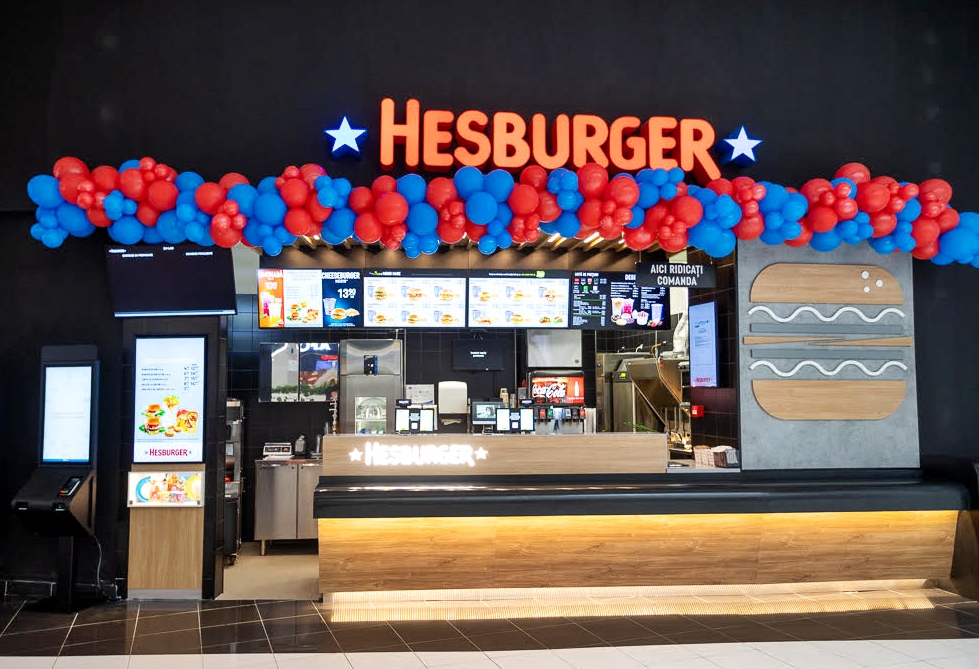 Hesburger, cel mai mare lanț de restaurante fast-food din Finlanda, deschide al treilea restaurant din România, la&nbsp;Brăila