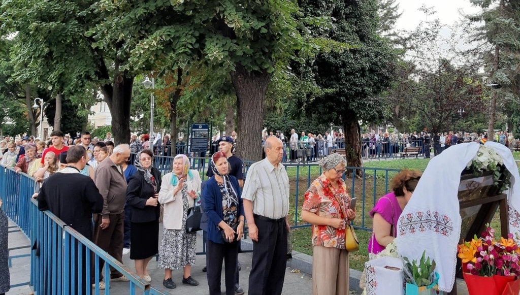 Icoana făcătoare de minuni a Maicii Domnului, de la Mănăstirea Adam, a fost adusă și la&nbsp;Brăila