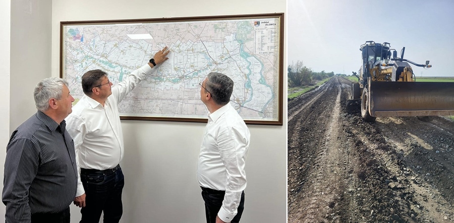 “Fapte, nu vorbe!” | Președintele CJ Brăila promite asfaltarea în câteva săptămâni, a drumului comunal 6, ce leagă județele Brăila și&nbsp;Ialomița