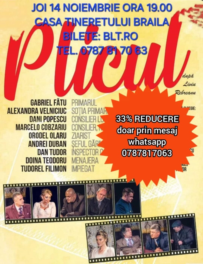 Invitație la teatru | “Plicul”, o comedie desăvârșită, pusă în scenă de actorii Teatrului Dramaturgilor&nbsp;Români