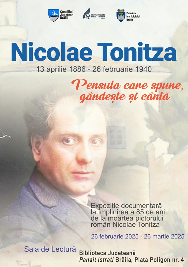 “Pensula care spune, gândește și cântă”, expoziție documentară dedicată pictorului român Nicolae&nbsp;Tonitza