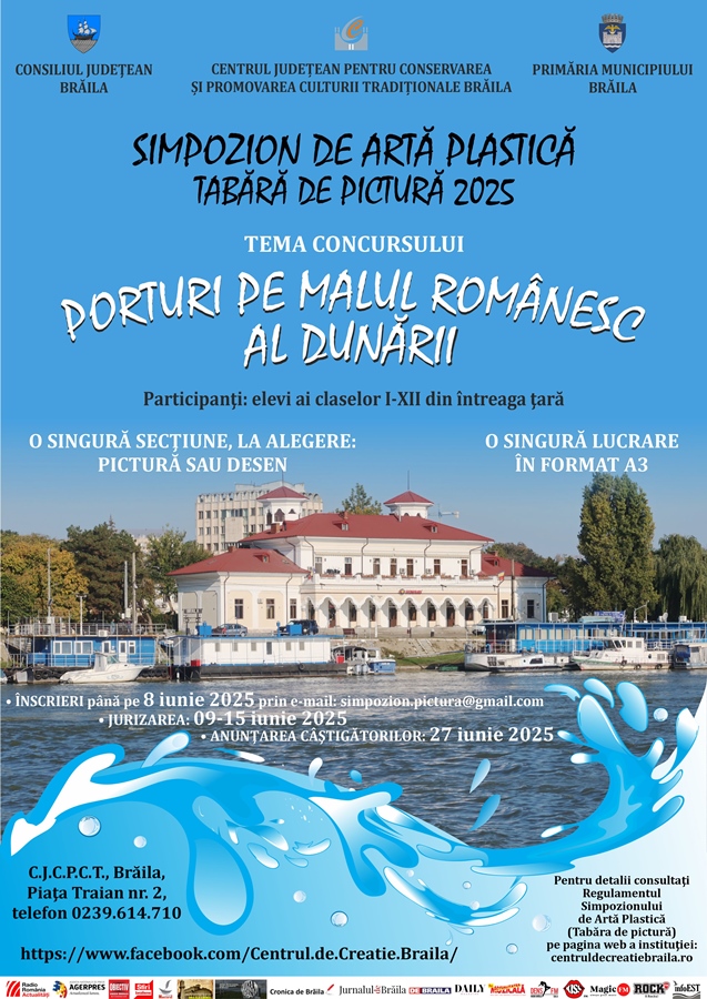 S-a dat startul înscrierilor la Simpozionul de Artă Plastică (Tabără de pictură), un eveniment competitiv&nbsp;național