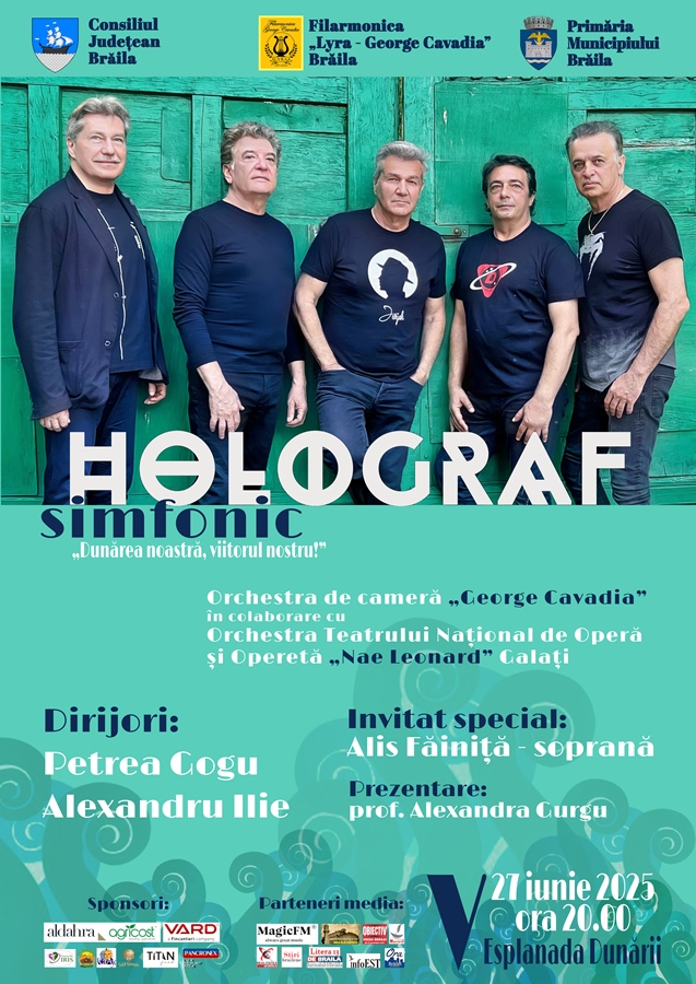 Spectacol de zile mari la Brăila | Holograf&nbsp;Simfonic